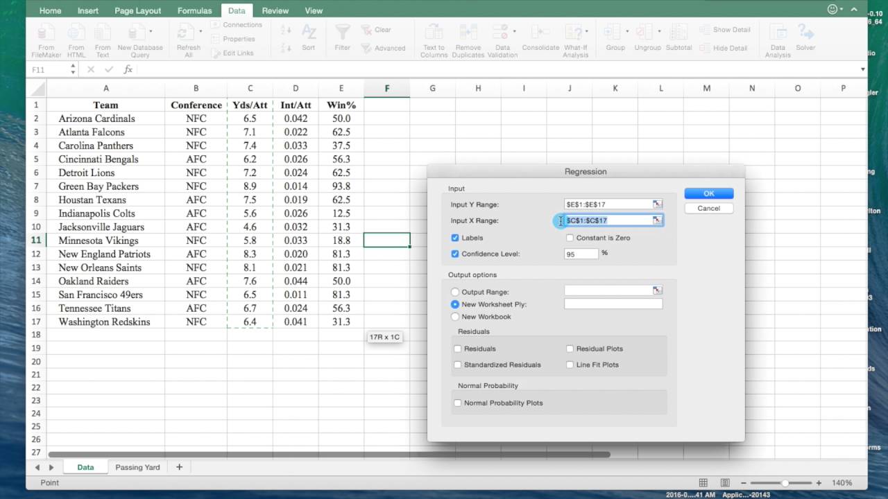 data analysis excel 2011 mac add on